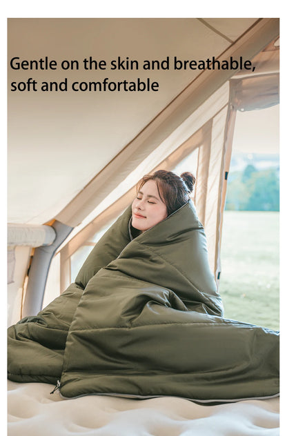 Naturehike Camping Sleeping Bag Ultralight Waterproof 4 Seasons Warm Envelope Type Sleeping Bag for Outdoor Hiking Backpacking
