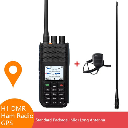Retevis Ailunce H1 DMR Walkie Talkie Long Range Ham Radio UHF VHF Communication Two-way Radio Station FM GPS APRS