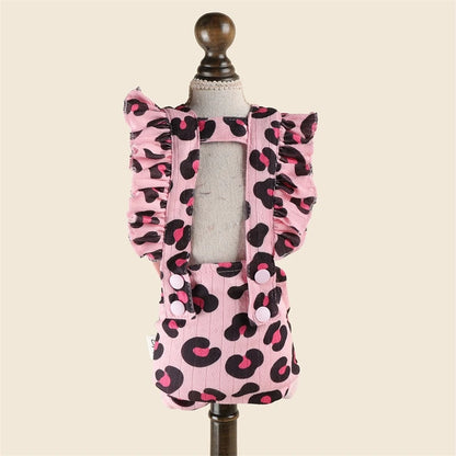 BXX Pet Apparel Happy Puppy Small Dog Outdoor Casual Breathable Soft Fabric Feife Physiological Pants