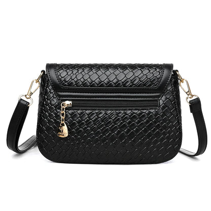 High Quality Soft Leather Purse Fashion Women Shoulder Messenger Bag Multi-pocket Wear-resistant Bag Luxury Ladies Handbag Sac