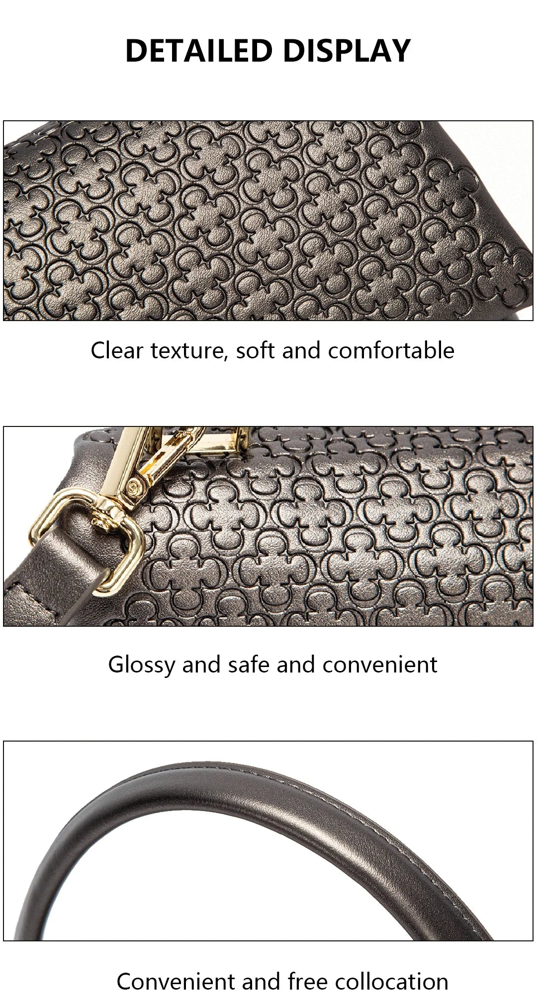 CH Detachable With Cover Chain Bag High Quality Women's Luxury Brand Bags Fashion Simple New Large Capacity Women's Shoulder Bag