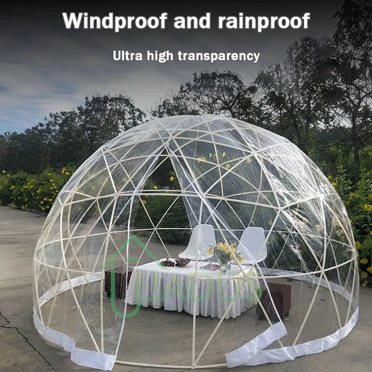 3.6M TPU Clear Bubble Dome Tent for Outdoor Events Parties Camping Cafe Dining - Luxury PVC Garden Igloo Style Tent Bubble Tree