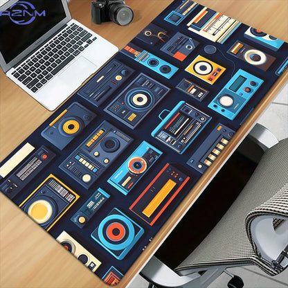 1pc, Cool Tape, , Sound, Cartoon Style, HD Printed Pad for Desk, Multi Functional XXL Mousepad, Keyboard Gaming Mouse Mats, Offi