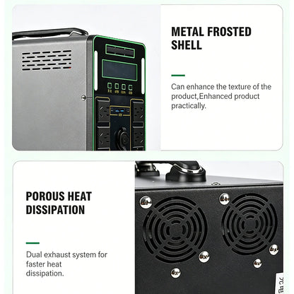 6000W Portable Power Station For Outdoor Camping And Home 5500WH Lifepo4 Battery Solar Generator Emergency Supply