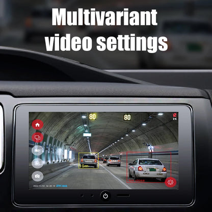 Vtopek 2K ADAS USB Car DVR HD Driving Recorder For Android Multimedia Radio Player Head Unit Dash Camera ADAS Recorder G-Shock
