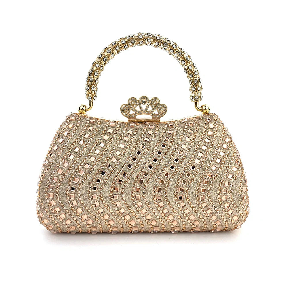 Elegant Purse Trend Luxury Designer Chain Shoulder Bag Women's Handbags Wallets Evening Bags for Wedding Bolso 2026 New Gift
