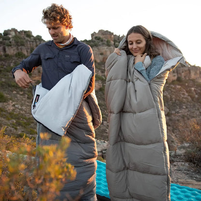 Naturehike Camping Sleeping Bag with Hood 3 Seasons Sleeping Bag Warm Lightweight Waterproof Outdoor Envelope Sleeping Bags