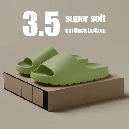 Women's Slippers EVA Soft Thick Soled Summer Fashion Slippers & Men's  Slides Beach Sandals