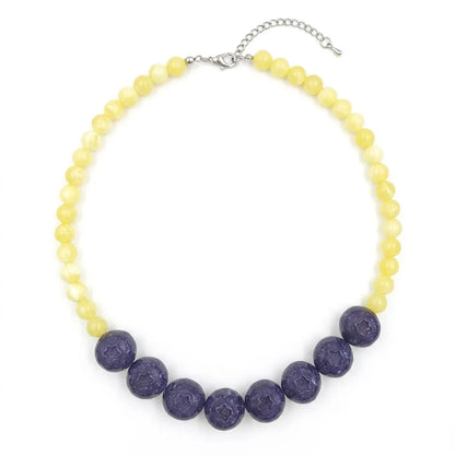 Dopamine 3D Fruit Beaded Necklace Bohemian Retro Pomegranate Strawberry Tomato Choker Exaggerated Bracelet Bikini Jewelry Gift