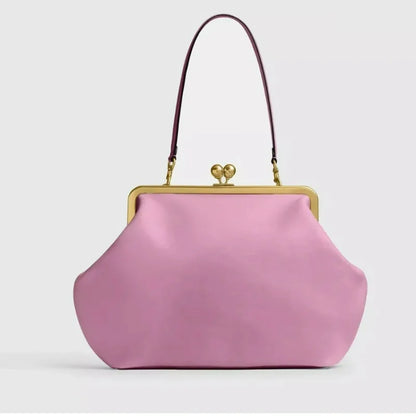 Branded Women's Shoulder Bag Exquisite Irregular Design Seashell Handbag Luxury Large Capacity Clip Clutch Elegant Evening Bag
