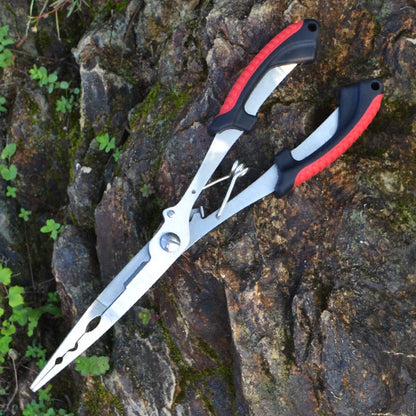 Fishing Pliers - Multifunctional Hook Remover, Line Cutter & Ring Opener