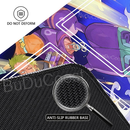 One Piece Zoro Luffy Card Battle Mat Opcg Single Player Board Game Card Battle Cards Pad 60X35cm Playmat PC Extended Mousepad