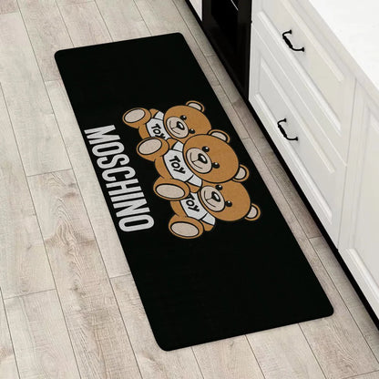 Entrance Front Door Doormat For M-M-Moschino Non-slip Kitchen Rug Living Room Rugs Balcony Bathroom Foot Mat Floor Mats Carpet