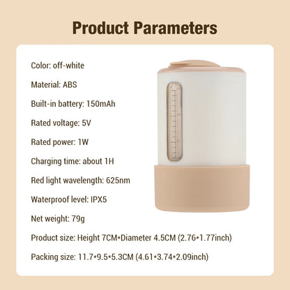Electric Intelligence Scalp Massage Applicator Hair Care Essential Oil Ball Massage Red Light Vibration Hair Generative Artifact