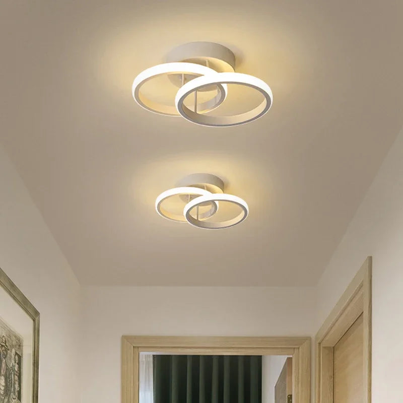 Led Low Noise Ceiling Fan Chandelier Living Dining Table Room Bedroom Kitchen Lights Black White Home Decoration Lamps Fixtures