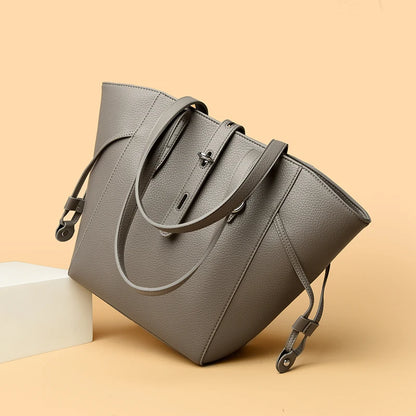 Luxury Brand PU Leather Shoulder Bags Women Fashion Large Capacity Handbag Elegant Crossbody Purse For Ladies Casual Office Tote