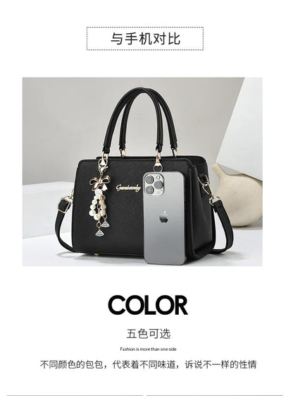 New Women bag Shoulder bag Handbag for women 2026 Crossbody bag pattern PU Portable bucket bag ladies messenger bag