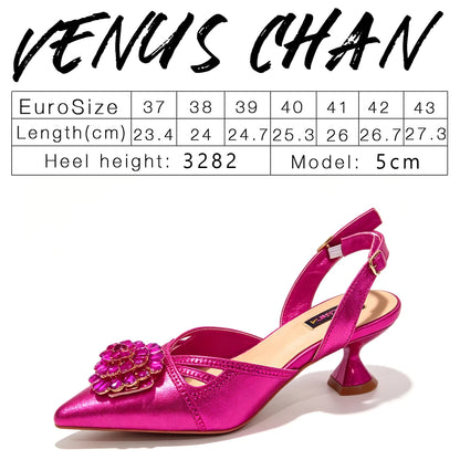 New Shoes and Bags Matching Set Nigerian Women Heel Party for Women green Colour Italian Design Wedding INS Design