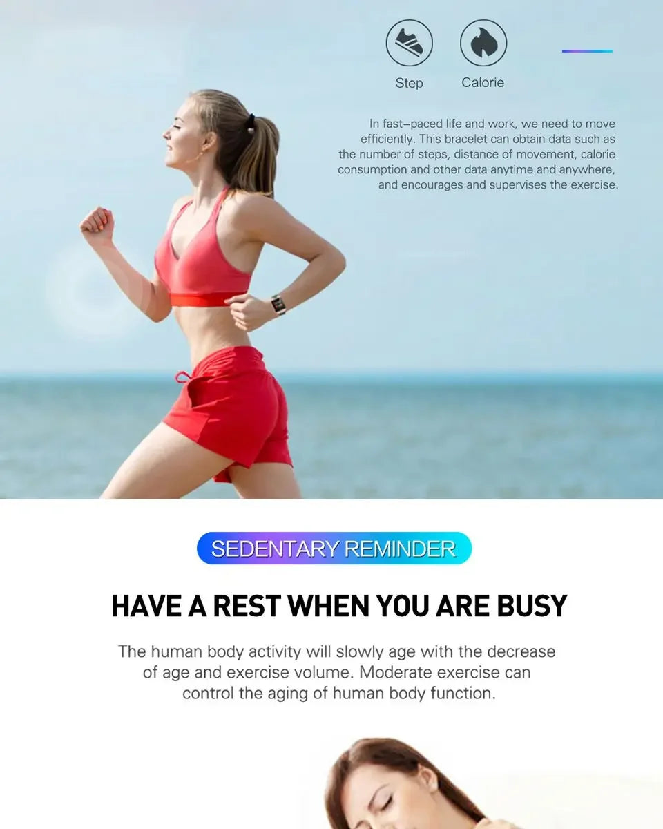 New Watches Mens 2025 Sport Watch Electronic Clock Support TF SIM Card Camera SMS Call Women Smartwatch for Android Phone