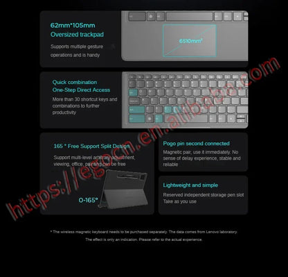 Matte Display Lenovo Xiaoxin Pad Pro 2025 12.7 Inch Matte Comfortable Visual Screen Eye protection Dimensity 8300 Android Tablet