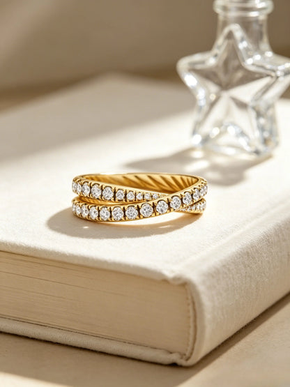 2026 DYUH Original New Product Fashion R100-115 Ring Women's High Quality Jewelry Romantic Versatile Christmas Gift