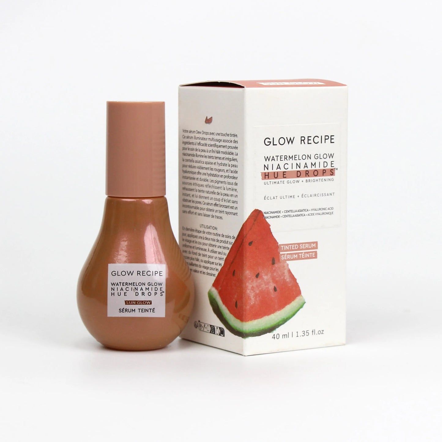 40mL SKin Care Bronzing Drops to Brighten & Hydrate - Skincare Makeup Primer & Liquid Highlighter to Blur Pores for a Radiant