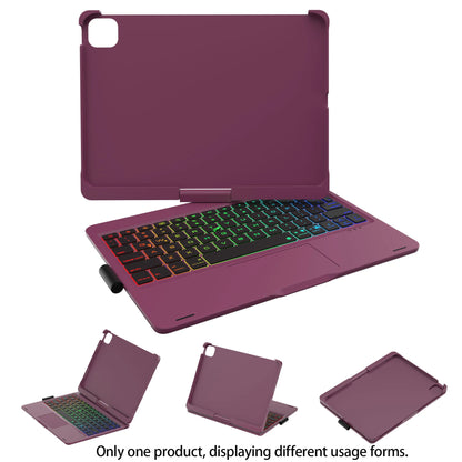 Backlit Keyboard Case with Trackpad & 360° Swivel for iPad 10th/11th Gen (A16), iPad Air 4th/5th Gen, and iPad Pro 11 (All Model