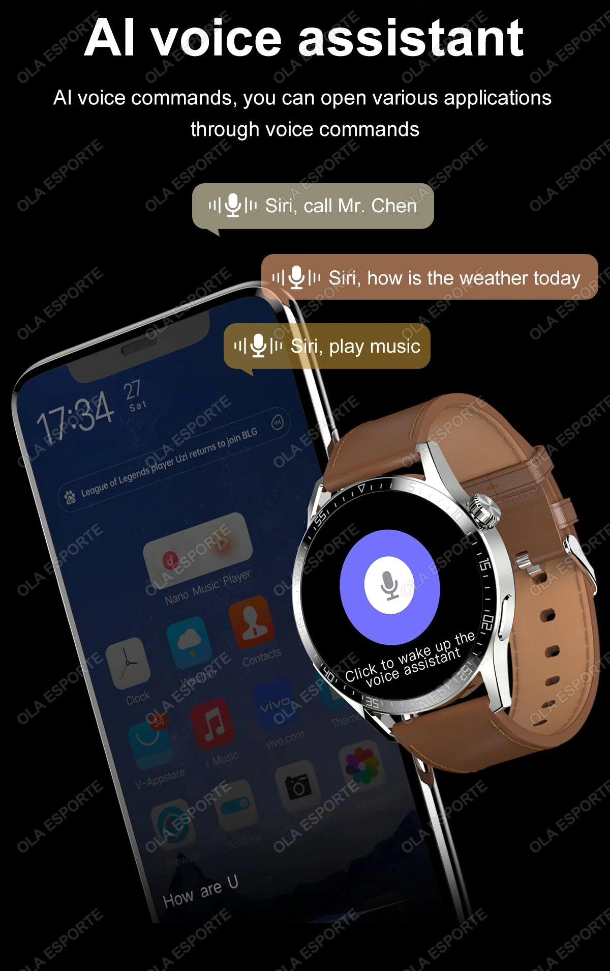 2025 New Smart Watch Men Women GPS 1.36'' AMOLED Touch Screen Smartwatch Heat Rate Monitor BT Call Sport Smart Watches Men Women