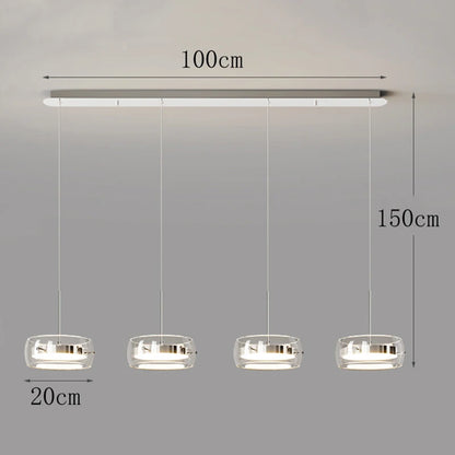 Modern Pendant Light Lamps, Home Decor Ring LED Lights for Living Room,Chandeliers for Dining Room Hanging Light Indoor Lighting