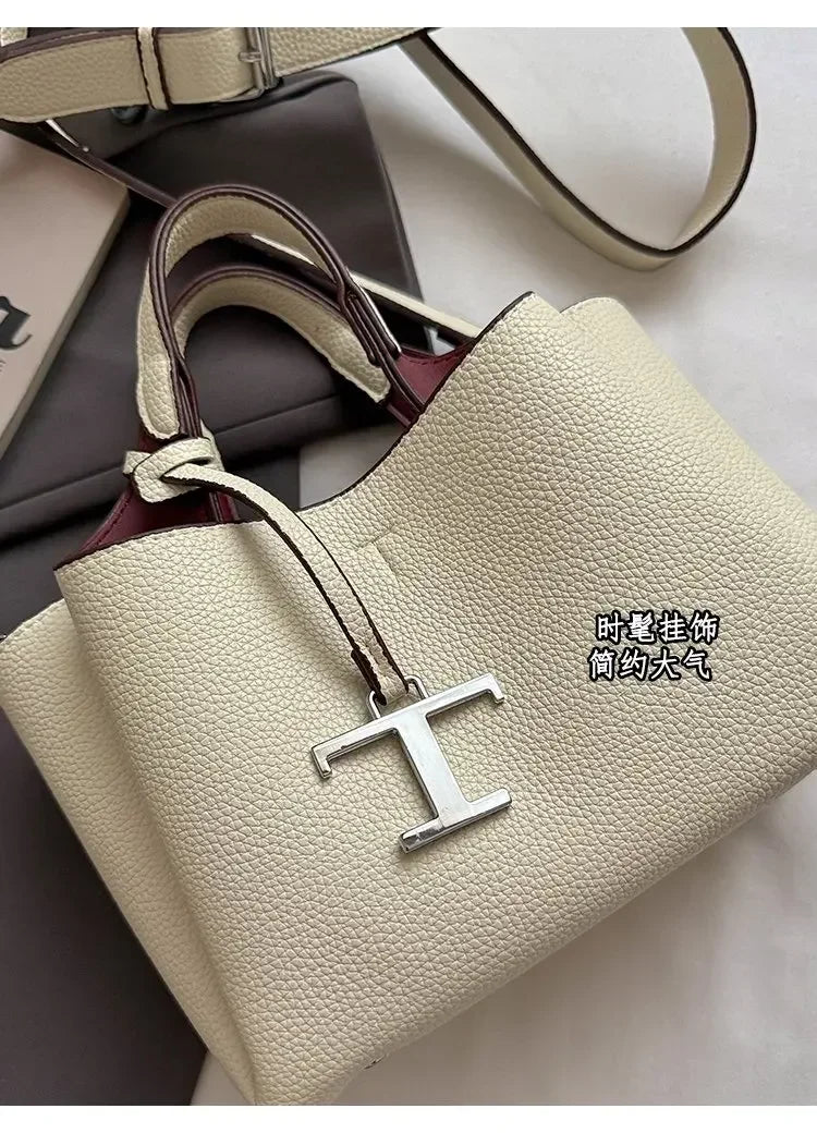 Premium Ladies Tote Bag, Fashionable Leather Crossbody Handbag For Women, Luxury Brand Messenger Bag
