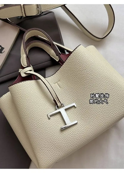 Premium Ladies Tote Bag, Fashionable Leather Crossbody Handbag For Women, Luxury Brand Messenger Bag