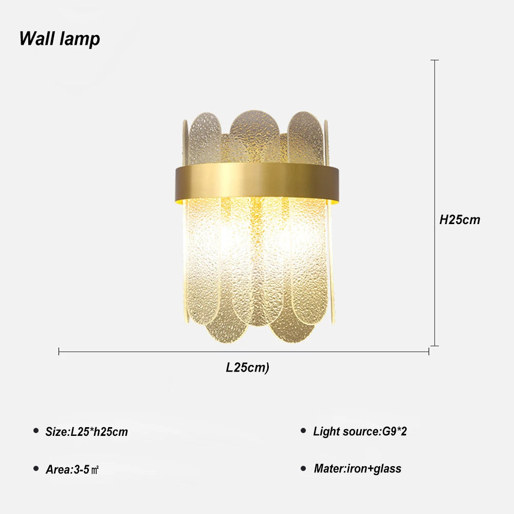 Modern Luxury Lustre Crystal Chandelier Living Room Ceiling Lights Dining Room LED Chandeliers Villa Gold Crystal Pendant Lamp