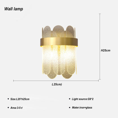 Modern Luxury Lustre Crystal Chandelier Living Room Ceiling Lights Dining Room LED Chandeliers Villa Gold Crystal Pendant Lamp