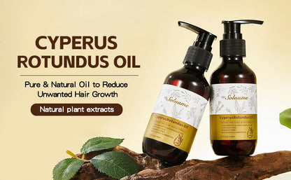 Cyperus Rotundus Oil, Reduces Body Hair Growth, Gentle and Non-Irritating, Cools the Skin & Post-Shave Oil