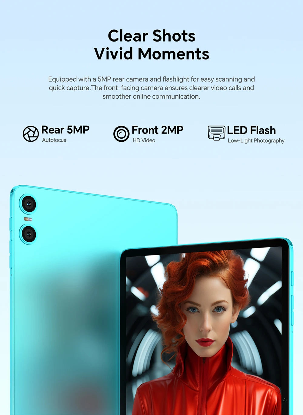 Teclast P33Case 10.1" Tablet Android 15 9GB(3+6GB) RAM 64GB ROM Allwinner A333 P33 Case/Keyboard/Mouse/Stylus/Headphone 6000mAh