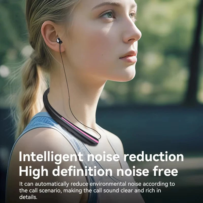 Neckband Wireless Earphone HX801 Bluetooth Earbuds Noise Cancelling Waterproof Headset In Ear Headphones for Xiaomi