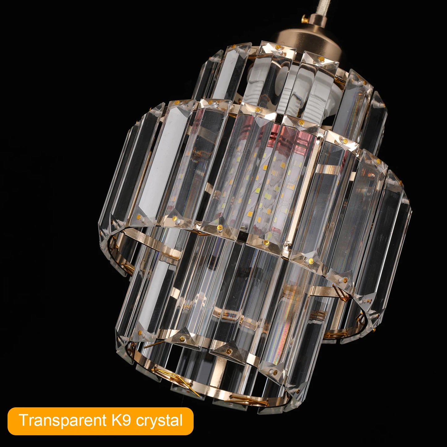 Modern Pendant Lights Luxury Led Crystal Ceiling Lamp Nordic Design Chandelier Bedroom Dining Room Table Kitchen Island Decor