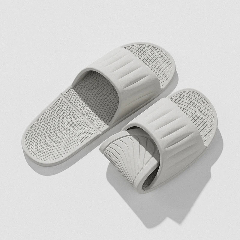 Foldable Travel Slippers for Women Men Non Slip Soft Sole Lightweight Bathroom Shower Slippers Quick Dry EVA Hotel Beach Shoes