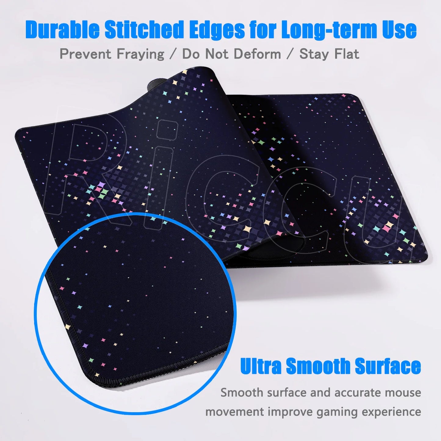 Minimalism Computer HD Mouse Mat Large Desktop Decoration Non-slip Carpet XXL Gamer Anime Office Mausepad Star Table Pad Durable