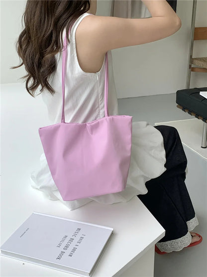 Casual Nylon Bucket Bags for Women Shoulder Bag Fashion Soft Women Bag NEW Tote Purses and Handbags Female Shopper Commuter Bags