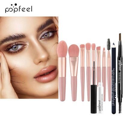 POPFEEL Complete Holiday Makeup Gift Set – Perfect Surprise for Friends and Family, Easy to Use for a Stunning Transformation.