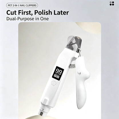 Big Guest Pet Nail Grinder Electric Manicure Clipper Nail Clipper Cat and Dog Grooming Cleaning Nail Clippers Pet Nail Clippers