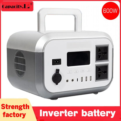 12v50AH Lifepo4 battery Portable power station 60AH Lithium Inverter 220V 500W For Outdoor Camping available mobile 30AH 25AH
