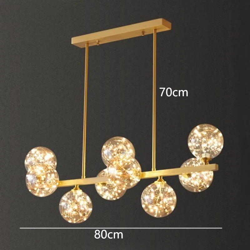 Modern home decor led lights pendant light lamps for living room Chandeliers for dining room hanging light indoor lighting