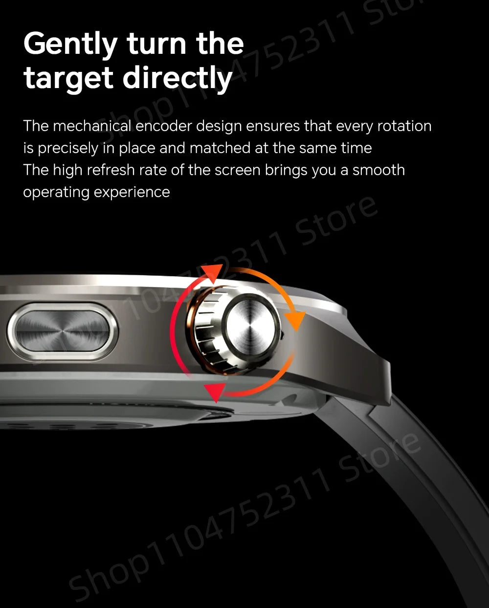 4G 5G Cellular Version Android 13.0 Smartwatch GPS Wifi Smart Watch With 190° Rotary Camera Dual System WIFI Google Play Store