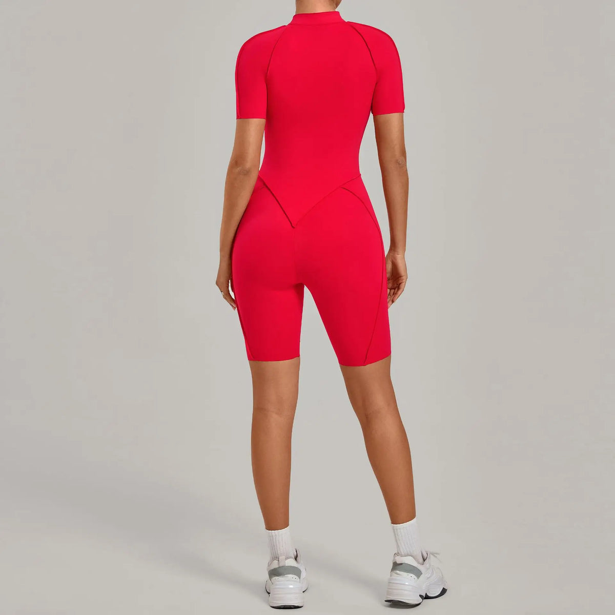 Women's Winter Yoga Jumpsuits Sports Fitness Hip-Lifting Slimming One-piece Zipper Long-Sleeved Outdoor Gym Workout Bodysuits