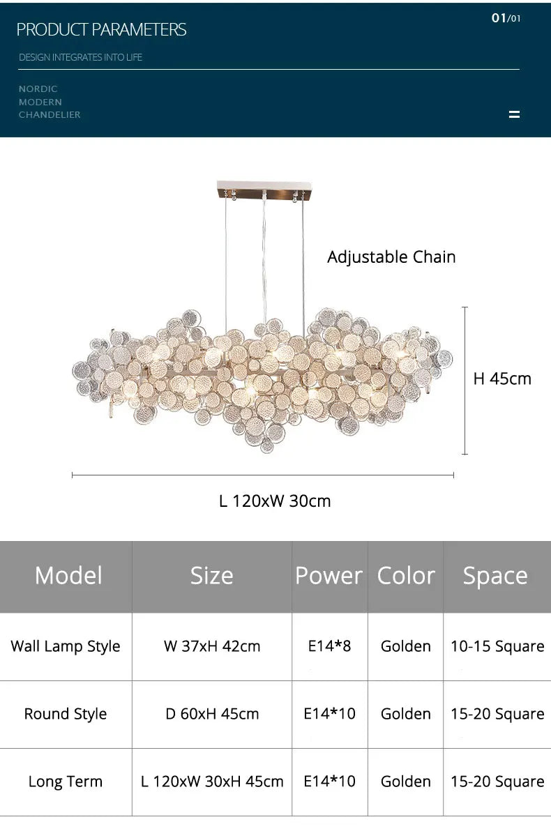 Modern Luxury Creative Living Dining Room Glass Led Chandelier Personality Simple Designer Pendant Lights Bedroom Study Lamps