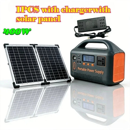 500W 220V Portable Power Station 400W 15-30Ah Power Bank LiFePO4 for Solar Generator Outdoor Energy Camping RV Backup Power Bank