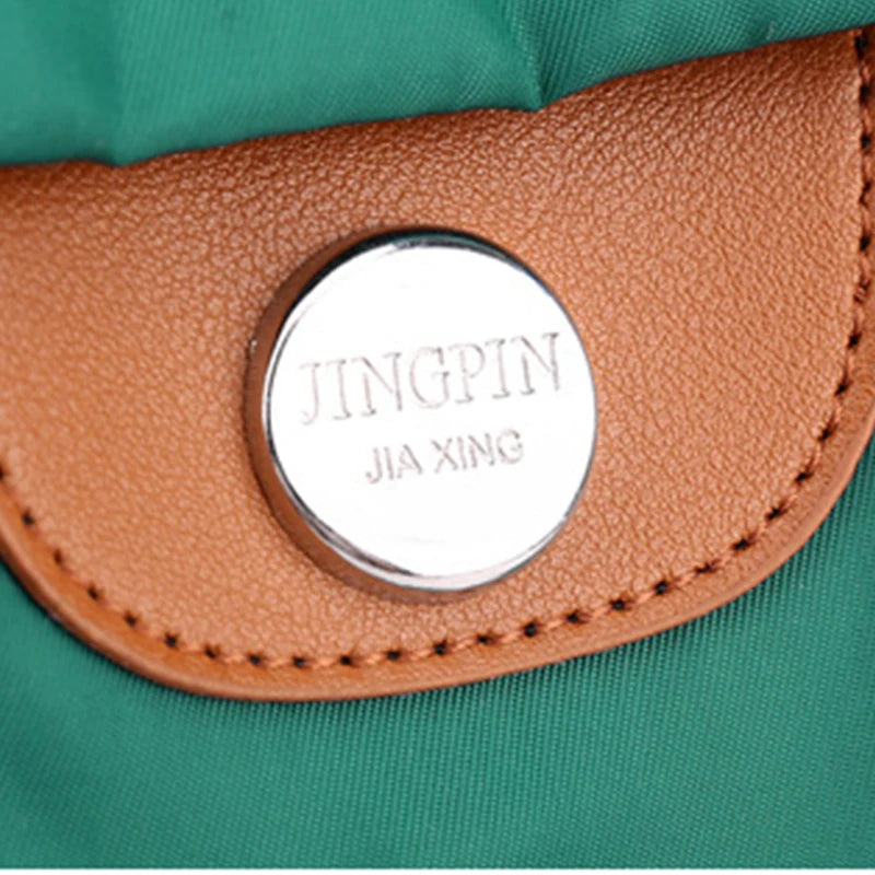 Fashion Nylon Shoulder Bags For Women Waterproof Shell Crossbody Bag Fashion Solid Color Messenger Handbags Shopping Purse