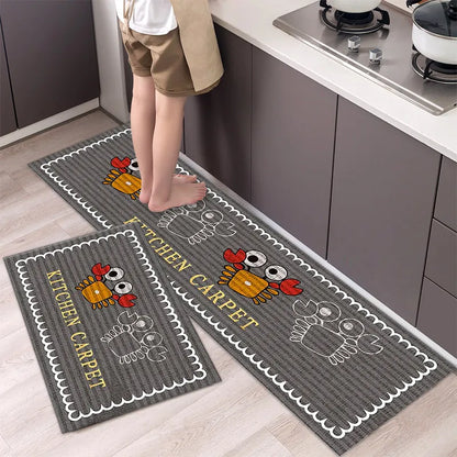 Non-slip Kitchen Carpets for Living Room Long Area Rug Kitchen Floor Mat Carpets Entrance Door Mat Hom